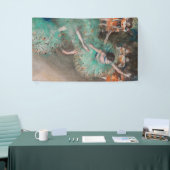 Edgar Degas - Swaying Dancer / Dancer in Green 横断幕 (トレードショー)