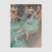 Edgar Degas - Swaying Dancer / Dancer in Green 薄葉紙