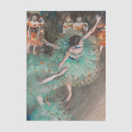 Edgar Degas - Swaying Dancer / Dancer in Green 薄葉紙