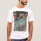Edgar Degas - Swaying Dancer / Dancer in Green Tシャツ (正面)