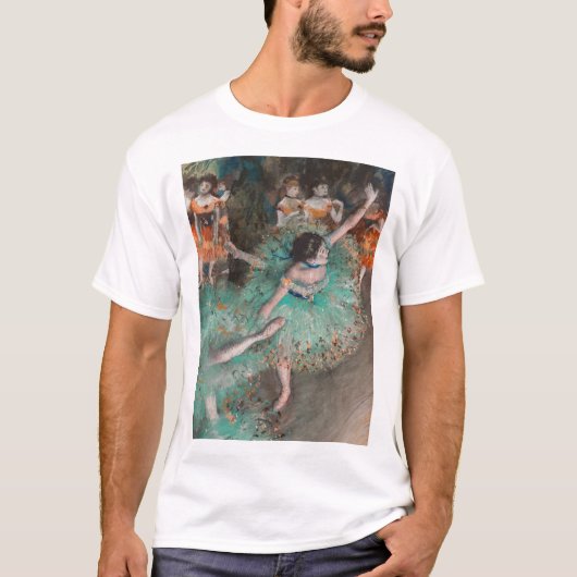 Edgar Degas - Swaying Dancer / Dancer in Green Tシャツ (正面)