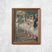 Edgar Degas The Ballet Old Famous Art ポスター
