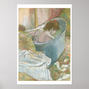 Edgar Degas The Bath ポスター