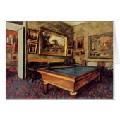 Edgar Degas, The Billiard Room (正面横)