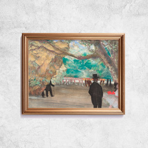 Edgar Degas The Curtain Dancers Art ポスター