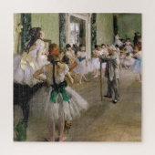 Edgar Degas - The Dance Class ジグソーパズル (縦)