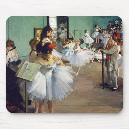 Edgar Degas - The Dance Class マウスパッド (正面)
