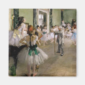 Edgar Degas - The Dance Class マグネット (正面)