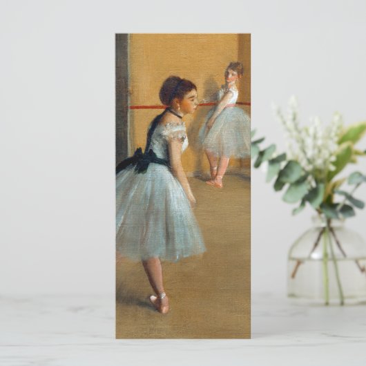 Edgar Degas The Dance Foyer at the Opera Card (スタンド正面)