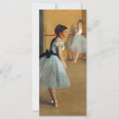 Edgar Degas The Dance Foyer at the Opera Card (正面)