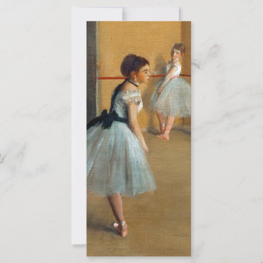 Edgar Degas The Dance Foyer at the Opera Card (正面)