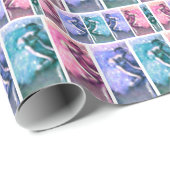 Edgar Degas The Dancer Pastel Ballerina Sparkle ラッピングペーパー (ロールコーナー)