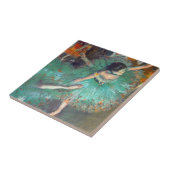 Edgar Degas - The Green Dancers - Ballet Dance タイル (側面)