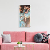 Edgar Degas - The Greens dancers キャンバスプリント (インサイチュ (リビング))