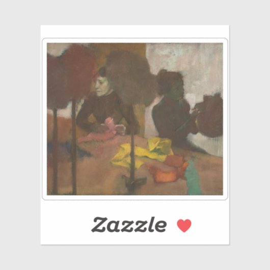 Edgar Degas - The Milliners シール (シート)