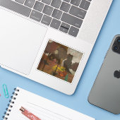 Edgar Degas - The Milliners シール (ノートパソコンとiPhone)