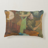 Edgar Degas - The Millinery Shop アクセントクッション (裏面)