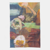 Edgar Degas - The Millinery Shop キッチンタオル (縦)