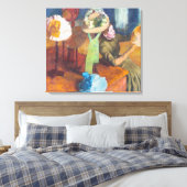 Edgar Degas - The Millinery Shop キャンバスプリント (インサイチュ (寝室))