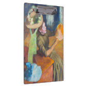 Edgar Degas - The Millinery Shop クリップボード (右)