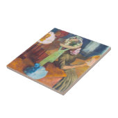 Edgar Degas - The Millinery Shop タイル (側面)