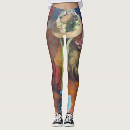 Edgar Degas - The Millinery Shop レギンス (正面)