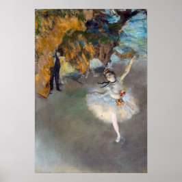 Edgar Degas - The Star / Dancer on the Stage ポスター