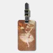 Edgar Degas The Star iPhoneケース ラゲッジタグ (正面縦)