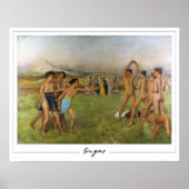 Edgar Degas Zeding Art Poster #139 ポスター (正面)