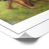 Edgar Degas Zeding Art Poster #139 ポスター (角)