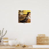 Edgar Degas Zeding Art Poster #152-2 ポスター (キッチン)