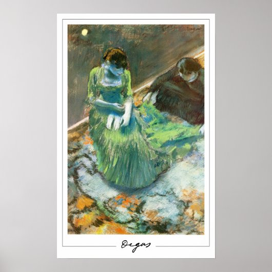 Edgar Degas Zeding Art Poster #159-2 ポスター (正面)