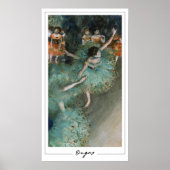 Edgar Degas Zeding Art Poster #18 ポスター (正面)