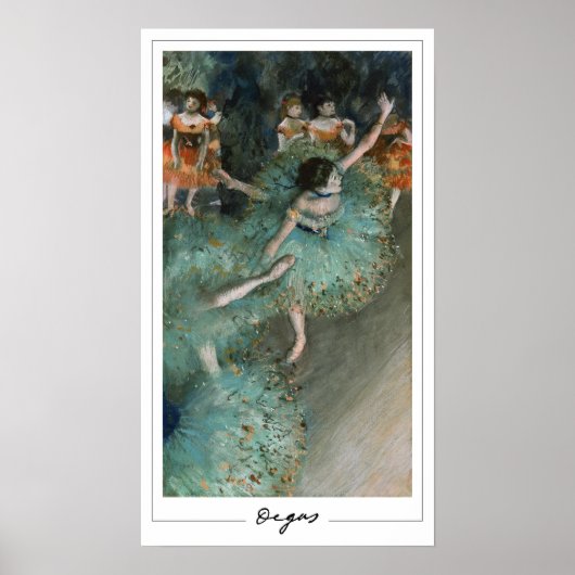 Edgar Degas Zeding Art Poster #18 ポスター (正面)