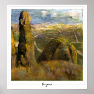 Edgar Degas Zeding Art Poster #19 ポスター