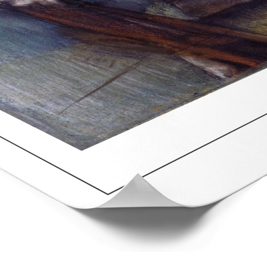 Edgar Degas Zeding Art Poster #1 ポスター (角)