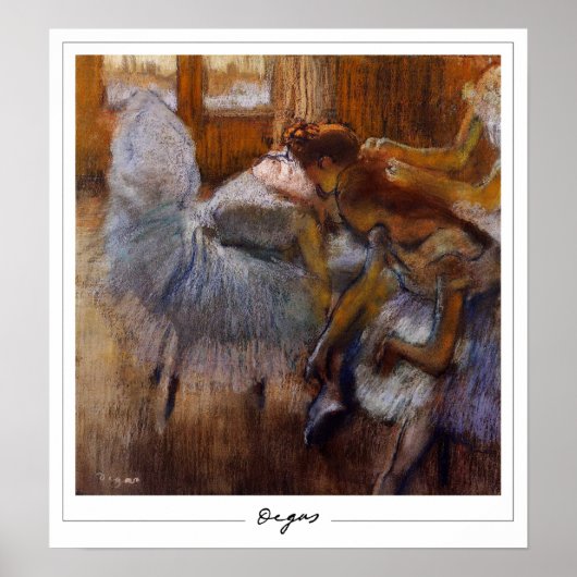 Edgar Degas Zeding Art Poster #201-2 ポスター (正面)