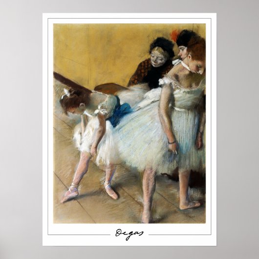 Edgar Degas Zeding Art Poster #20 ポスター (正面)