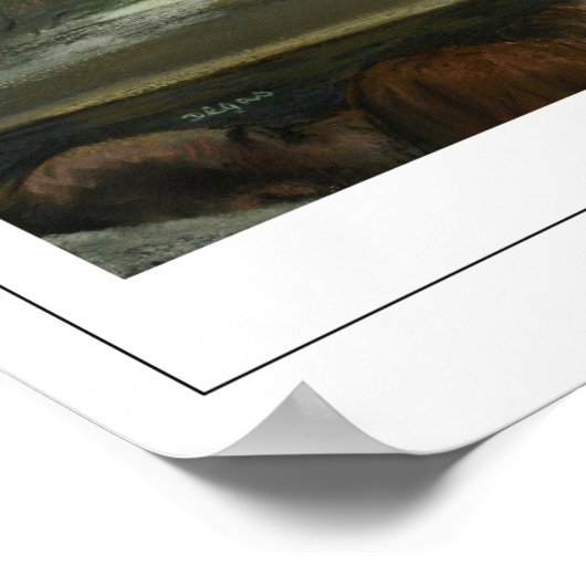 Edgar Degas Zeding Art Poster #21-2 ポスター (角)