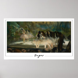 Edgar Degas Zeding Art Poster #21-2 ポスター