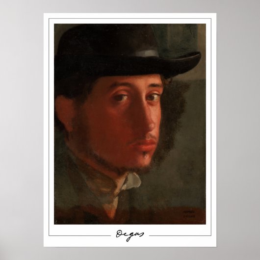 Edgar Degas Zeding Art Poster #22 ポスター (正面)