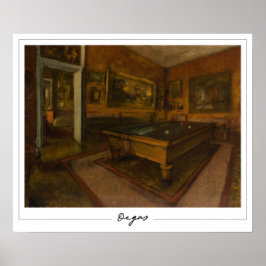 Edgar Degas Zeding Art Poster #24-2 ポスター