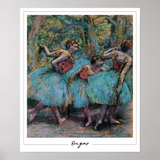 Edgar Degas Zeding Art Poster #26 ポスター (正面)