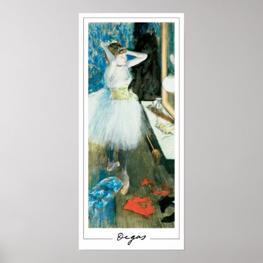 Edgar Degas Zeding Art Poster #27-2 ポスター (正面)