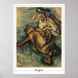 Edgar Degas Zeding Art Poster #285-2 ポスター