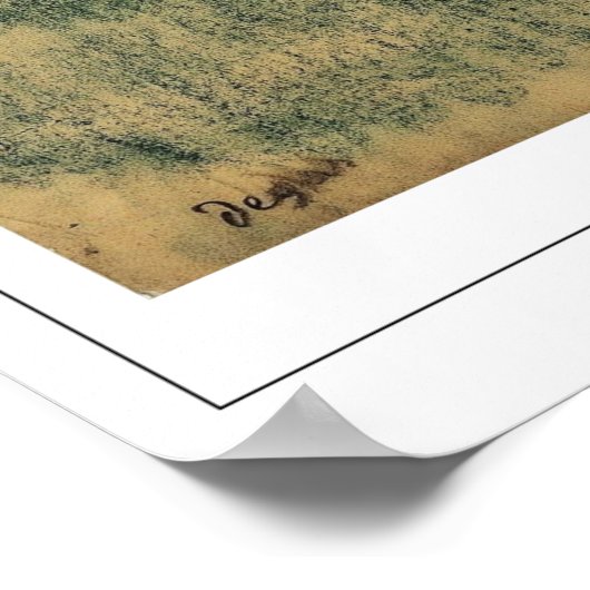 Edgar Degas Zeding Art Poster #285-2 ポスター (角)