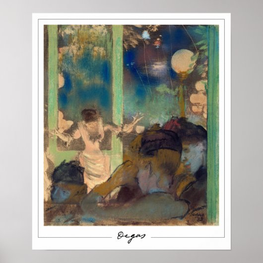Edgar Degas Zeding Art Poster #28 ポスター (正面)