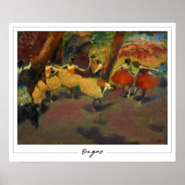 Edgar Degas Zeding Art Poster #28-2 ポスター