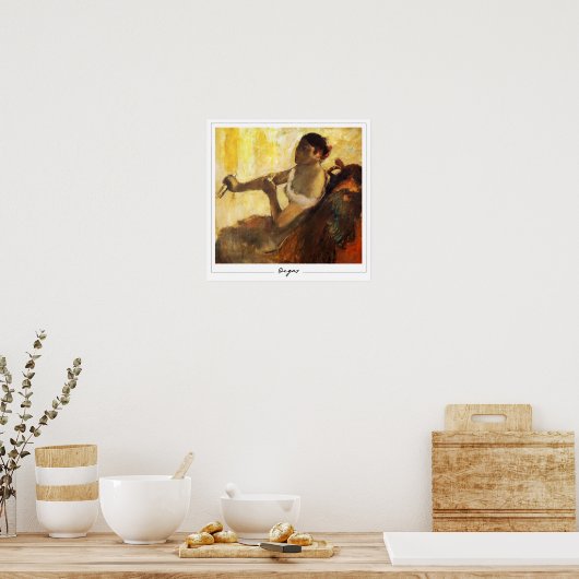 Edgar Degas Zeding Art Poster #300-2 ポスター (キッチン)