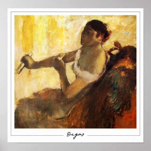 Edgar Degas Zeding Art Poster #300-2 ポスター (正面)